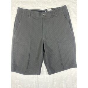 Pebble Beach Mens Dry-Luxe Performance Golf Shorts Black 32 1563046 Stretch
